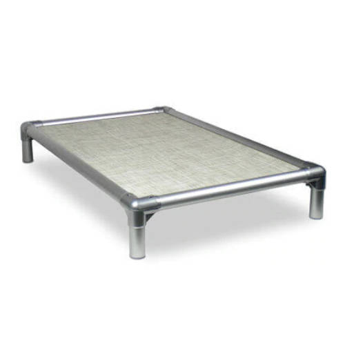 40oz Vinyl Fabric Kuranda All-Aluminum Dog Bed Grey 